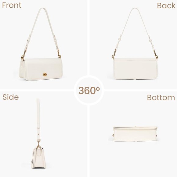 Women Shoulder Bag Faux Leather Small Crossbody Purse for Daily Use - Picture 6 of 6